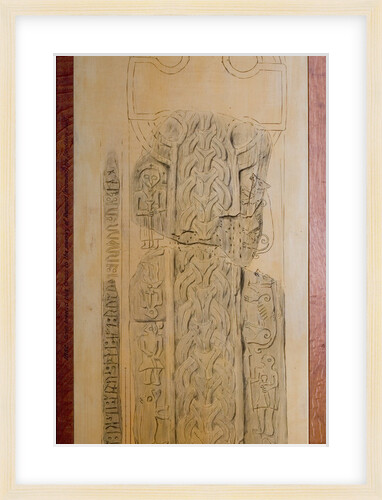 Grim's Cross Slab by Philip Moore Callow Kermode