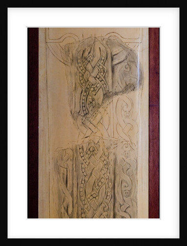 Grim's Cross Slab by Philip Moore Callow Kermode