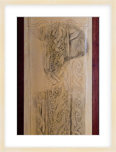 Grim's Cross Slab by Philip Moore Callow Kermode