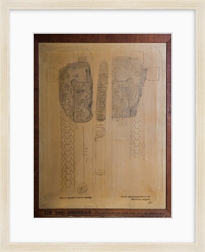 Thorwald's Cross Slab by Philip Moore Callow Kermode