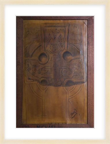 Grim's Cross Slab by Philip Moore Callow Kermode