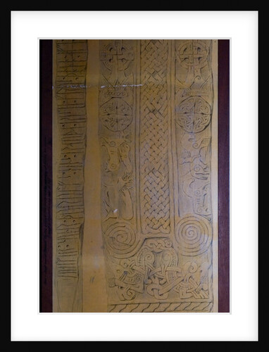 Joalf's Cross Slab by Philip Moore Callow Kermode