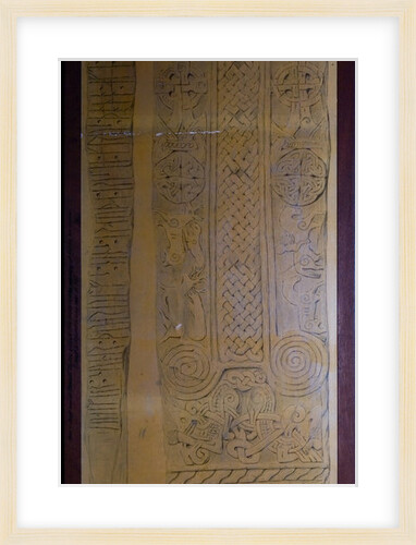 Joalf's Cross Slab by Philip Moore Callow Kermode