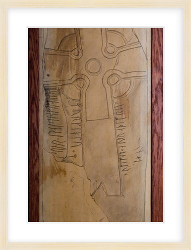 Thorid's Cross Slab by Philip Moore Callow Kermode