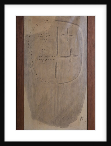 St Trinian's Cross Slab by Philip Moore Callow Kermode