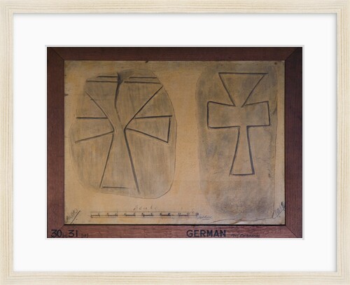 Peel Castle Cross Slabs by Philip Moore Callow Kermode