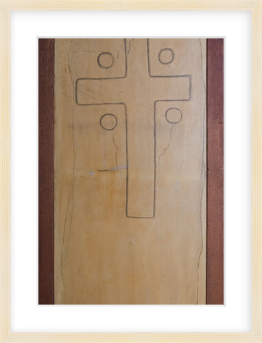 Peel Castle Cross Slab by Philip Moore Callow Kermode