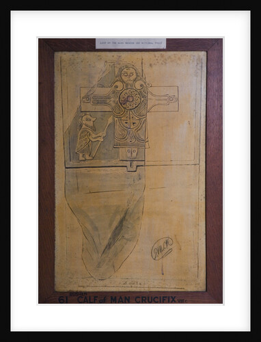 Calf of Man Crucifixion Altar Slab by Philip Moore Callow Kermode