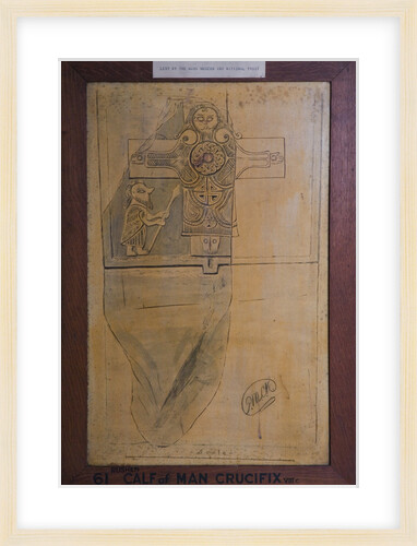 Calf of Man Crucifixion Altar Slab by Philip Moore Callow Kermode