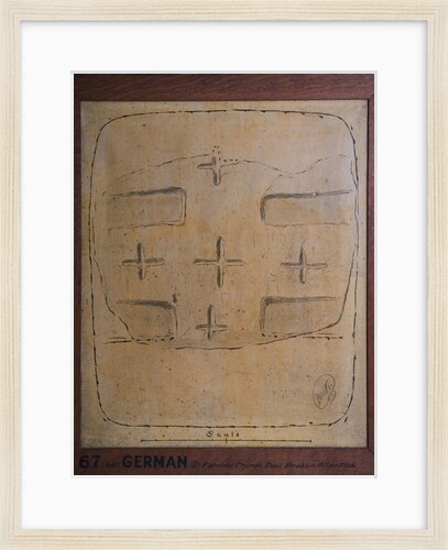 Peel Castle Cross Slab by Philip Moore Callow Kermode