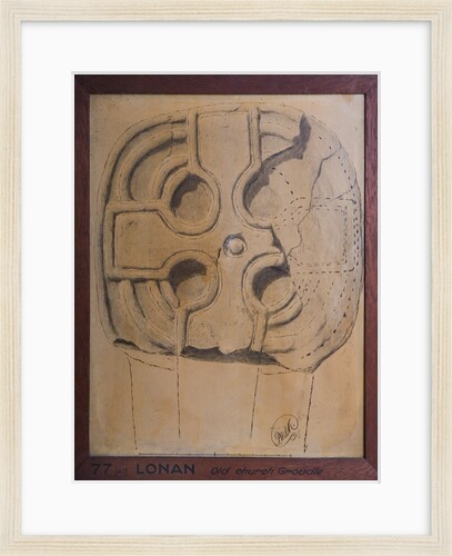 Lonan Cross Slab by Philip Moore Callow Kermode