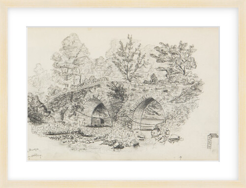 Crossag Bridge, Rushen Abbey by Arthur Henderson
