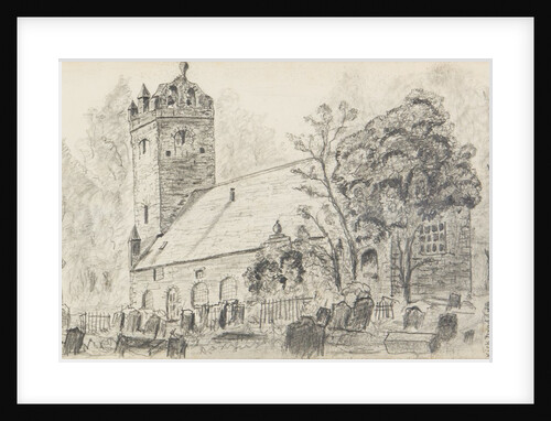 Kirk Braddan Old Church by Arthur Henderson