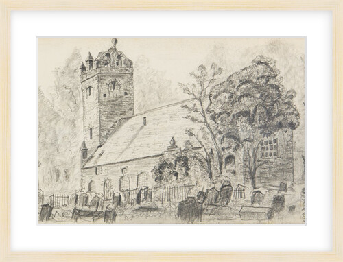 Kirk Braddan Old Church by Arthur Henderson