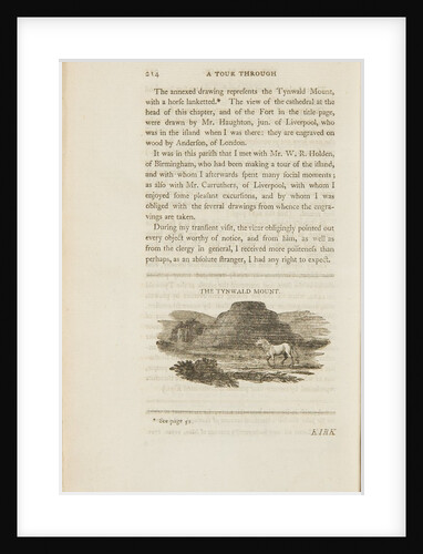 A Tour through The Island of Mann in 1797 and 1798 by John Feltham