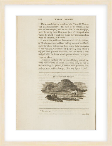 A Tour through The Island of Mann in 1797 and 1798 by John Feltham