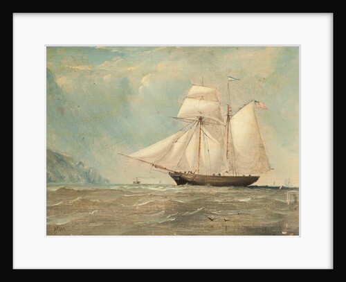 Schooner 'William' of Douglas by Anonymous