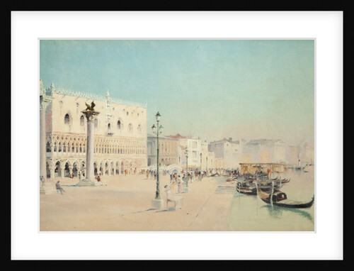 The Doges Palace, Venice by John Miller Nicholson