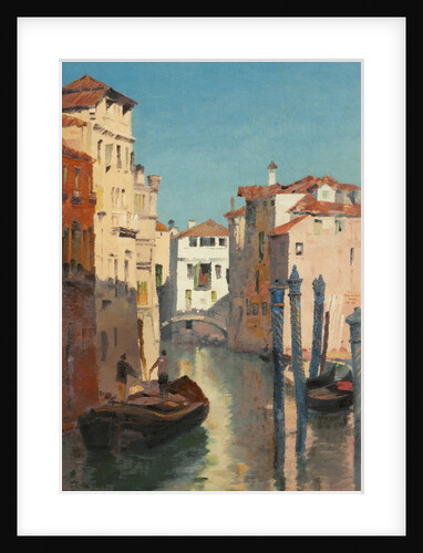 From Ponte del Cristo, Venezia by John Miller Nicholson