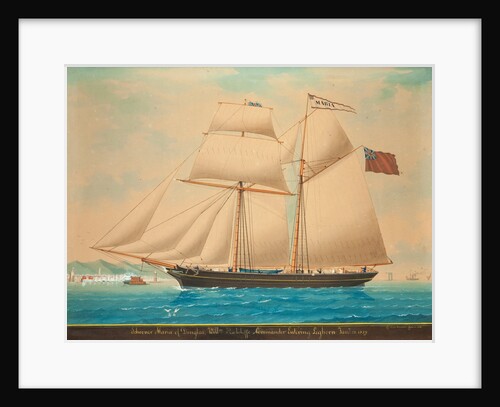 The Schooner Maria by Lewis Renault