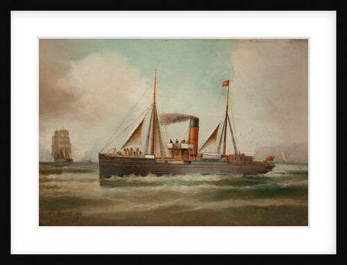 SS Ellan Vannin by J. Bourne