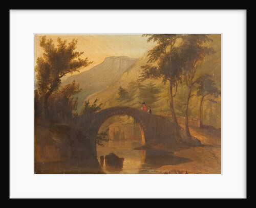 Sulby Glen old bridge by L. C. Sewell