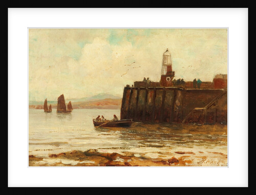 The Harbour, Peel by Richard Wane