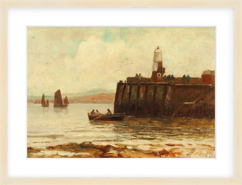 The Harbour, Peel by Richard Wane