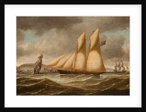 A schooner by Samuel H. Fyfe