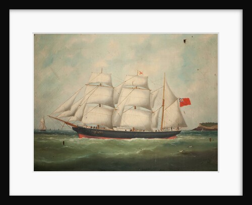 The 'Hope', of Castletown by Edouard Marie Adam