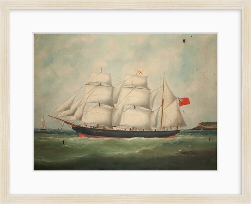 The 'Hope', of Castletown by Edouard Marie Adam