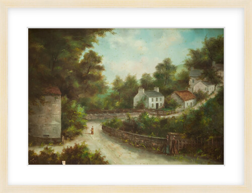 Ballaglass and Cornaa Mill, Maughold by R. E. Wright