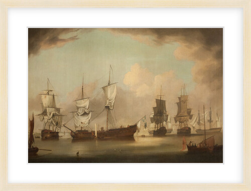 The Squadrons of Thurot and Elliot in Ramsey Bay by Wright