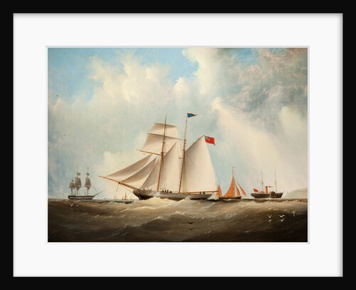 Schooner 'Rebecca' by Anonymous