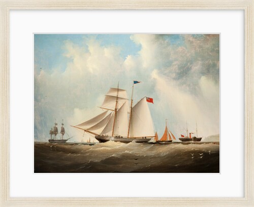 Schooner 'Rebecca' by Anonymous