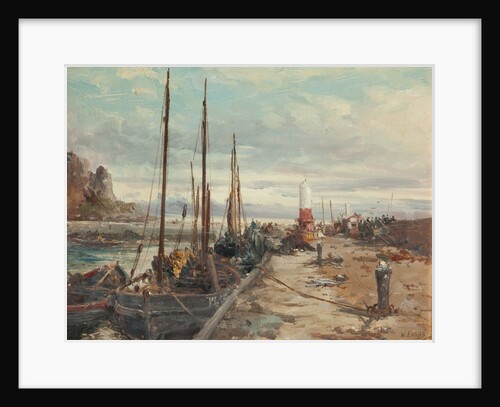 Peel Pier by William Edward Webb