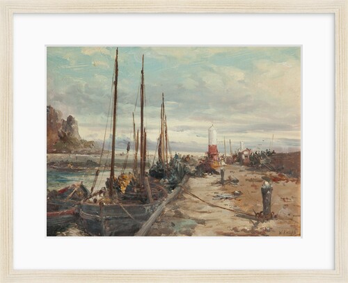 Peel Pier by William Edward Webb