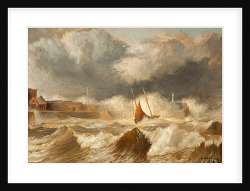 Peel Breakwater by George Goodwin