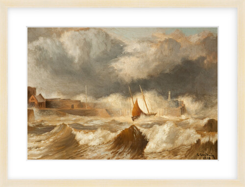 Peel Breakwater by George Goodwin