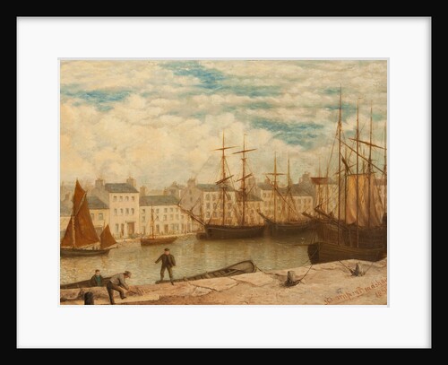The North Quay, Douglas by John Champion Bradshaw