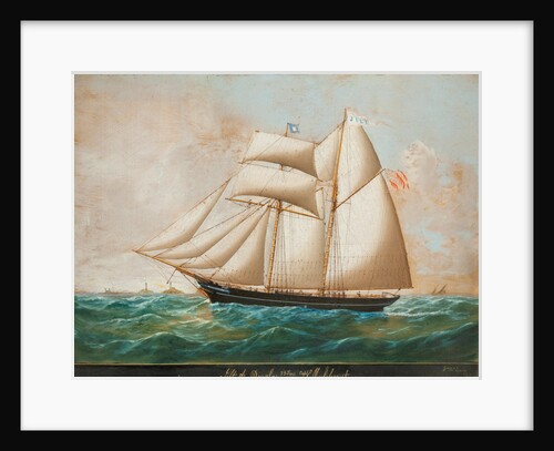 Schooner 'Jilt' by William McIlvenney
