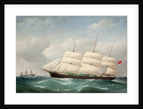 The iron built barque, 'Ramsey' by F. Todgay