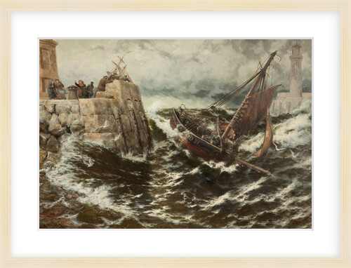 Safe thro' the storm by Thomas Rose Miles