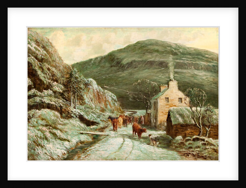 Glen Mooar Cottage on the Sulby River by Raymond Dearn