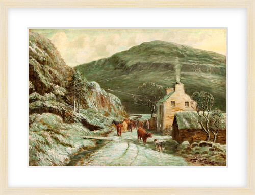 Glen Mooar Cottage on the Sulby River by Raymond Dearn