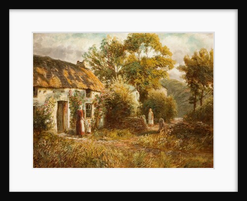 Manx Cottage by Raymond Dearn