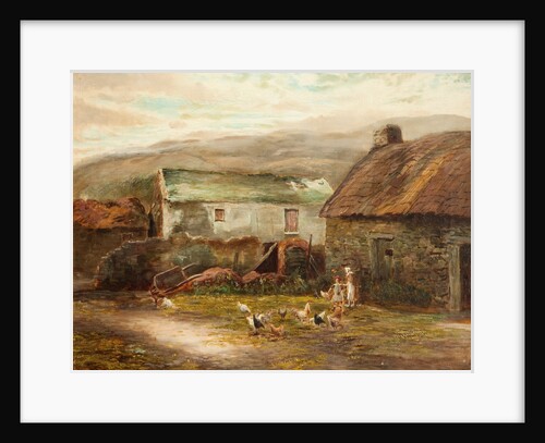 Old Buildings at Ballamenaugh, Sulby, Isle of Man by Raymond Dearn