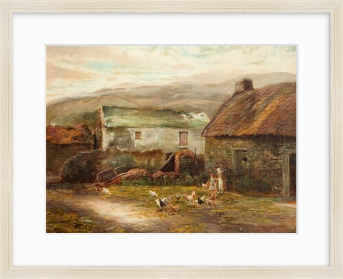 Old Buildings at Ballamenaugh, Sulby, Isle of Man by Raymond Dearn