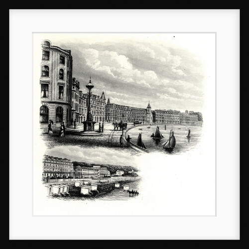 Loch Promenade and Derby Terrace, Douglas by unknown