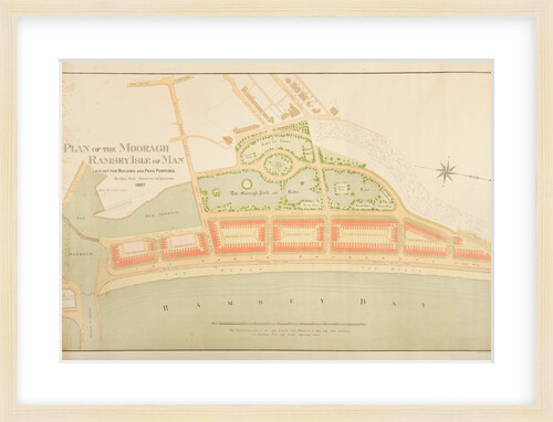 Plan of the Mooragh, Ramsey, Isle of Man, laid out for building and Park Purposes by George Kay